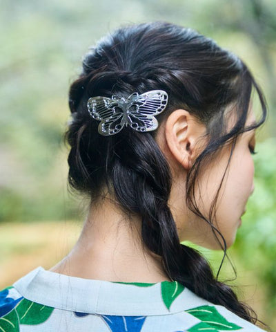 Jepit Rambut Motif Kupu-kupu oleh Kaya - Ametsuchi