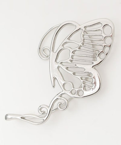 Butterfly Motif Ear Hook (1pc) by Kaya - Ametsuchi