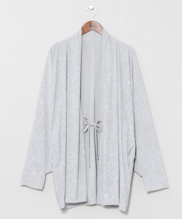 HIOOI - Floral UV Protection Haori by Kaya - Ametsuchi