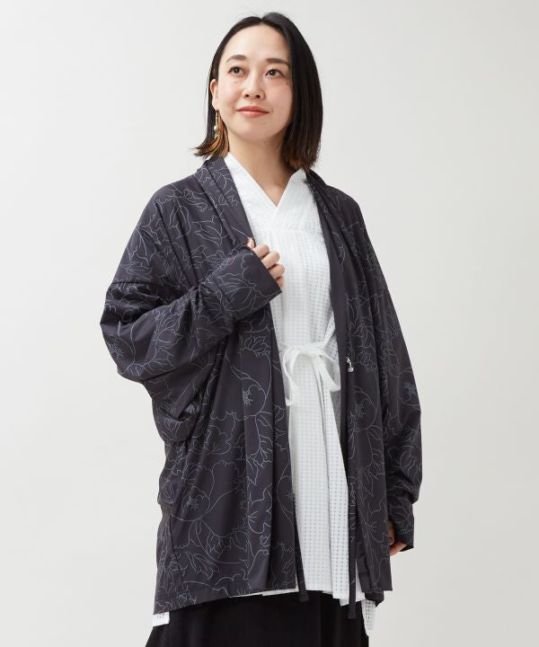 HIOOI - Floral UV Protection Haori by Kaya - Ametsuchi