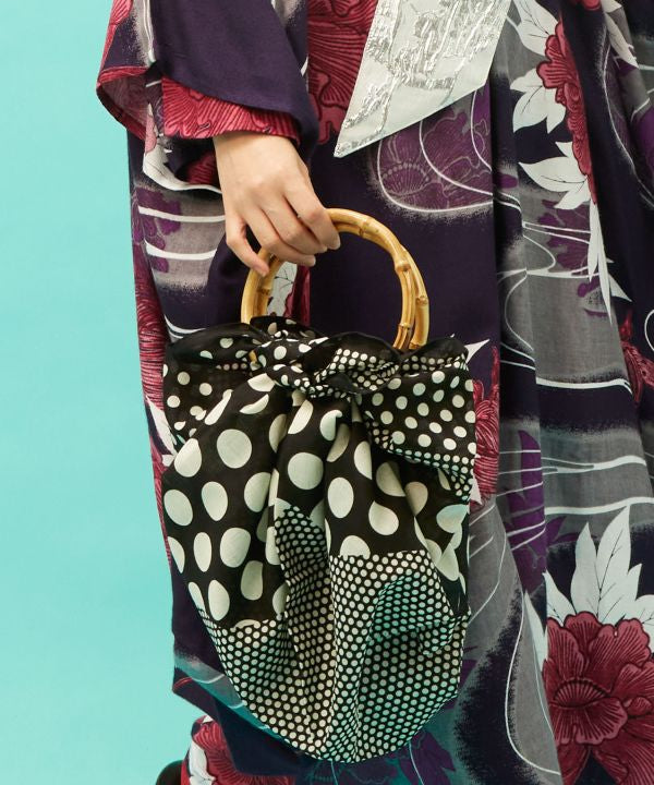 Bamboo Furoshiki Bag Handles - M by Kaya - Ametsuchi