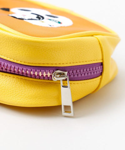 Japanese Mesh Embroidered Pouch by Kaya - Ametsuchi