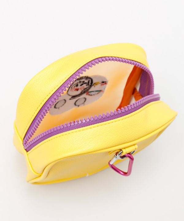 Japanese Mesh Embroidered Pouch by Kaya - Ametsuchi