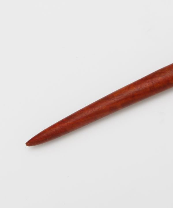 Wooden Floral Kanzashi Hair Stick by Kaya - Ametsuchi