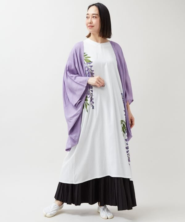SHITOU - Wisteria Haori Dress Set by Kaya - Ametsuchi