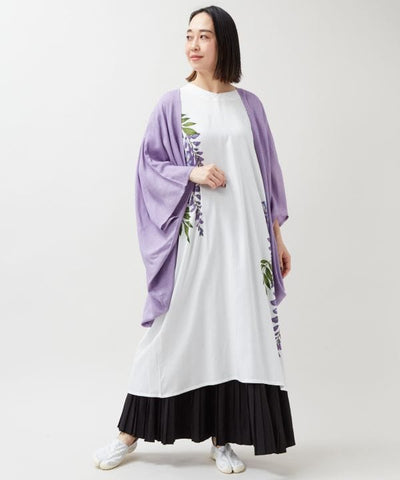 SHITOU - Wisteria Haori Dress Set by Kaya - Ametsuchi