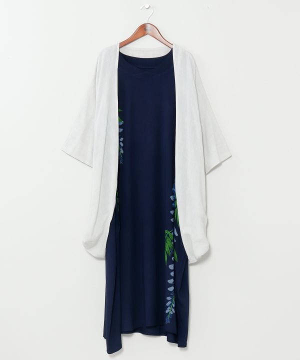 SHITOU - Wisteria Haori Dress Set by Kaya - Ametsuchi