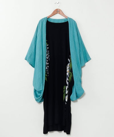SHITOU - Wisteria Haori Dress Set by Kaya - Ametsuchi
