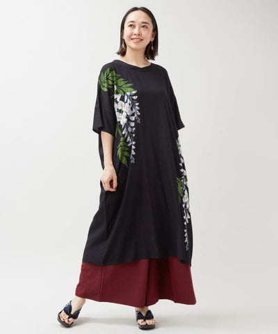 SHITOU - Wisteria Haori Dress Set by Kaya - Ametsuchi