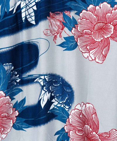 Peony Water Furisode Haori by Kaya - Ametsuchi