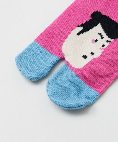 Pop Ukiyoe Tabi Socks - 23-25cm by Kaya - Ametsuchi