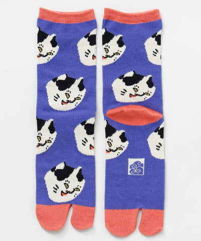Pop Ukiyoe Tabi Socks - 23-25cm by Kaya - Ametsuchi