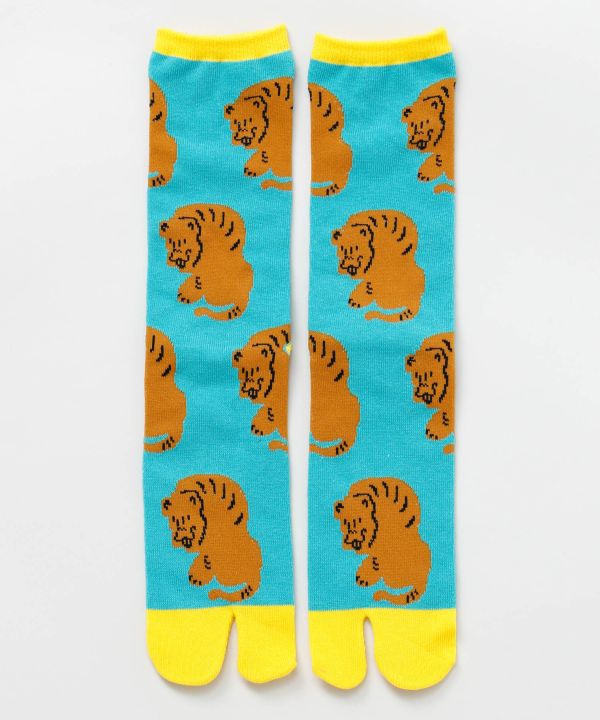 Pop Ukiyoe Tabi Socks - 25-28cm by Kaya - Ametsuchi
