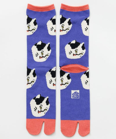Pop Ukiyoe Tabi Socks - 25-28cm by Kaya - Ametsuchi