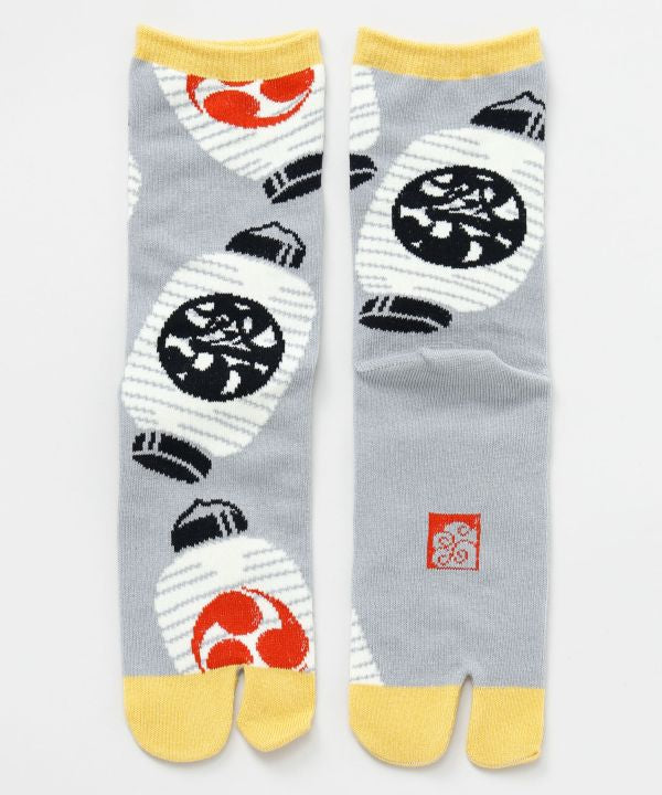 Festival Motif Tabi Socks - 23-25cm