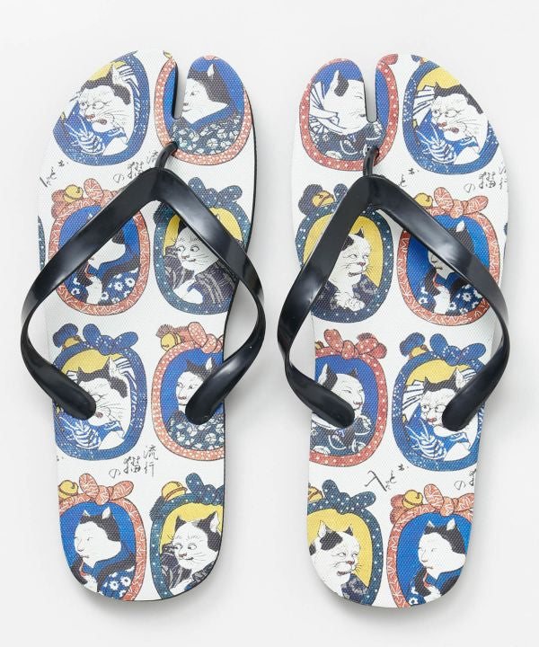 Ukiyoe Tabi Flipflops 24-25cm