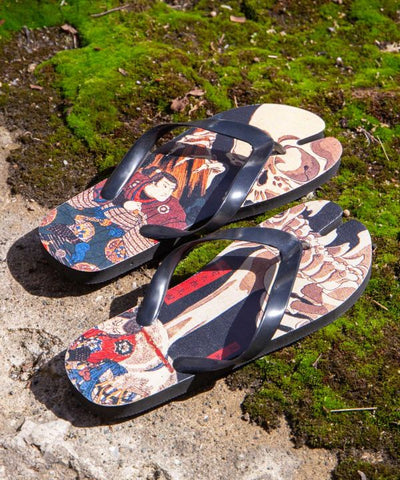 Ukiyoe Tabi Flipflops 24-25cm by Kaya - Ametsuchi