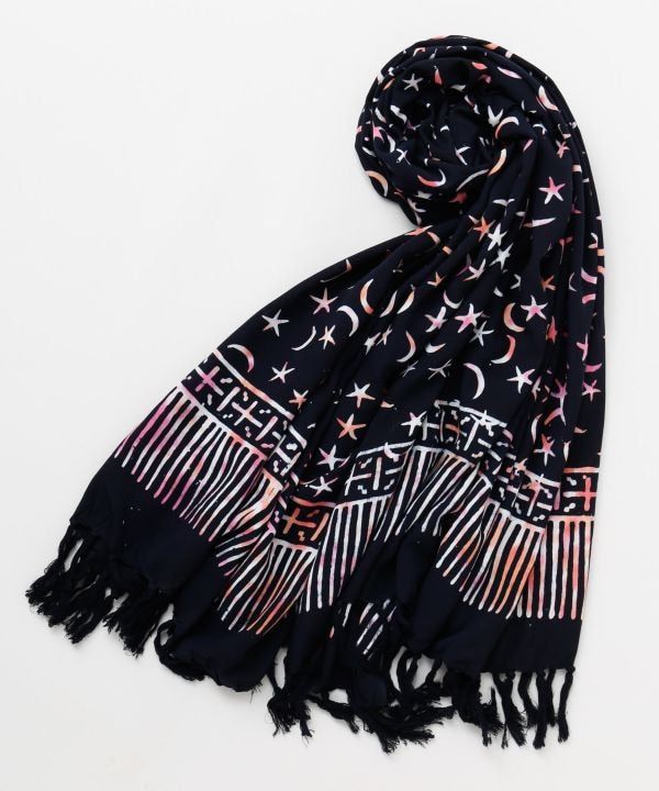 Moon Star Balinese Batik Rayon Pareo