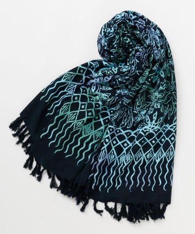 Leaf Balinese Batik Pareo Sarong by AMINA - Ametsuchi