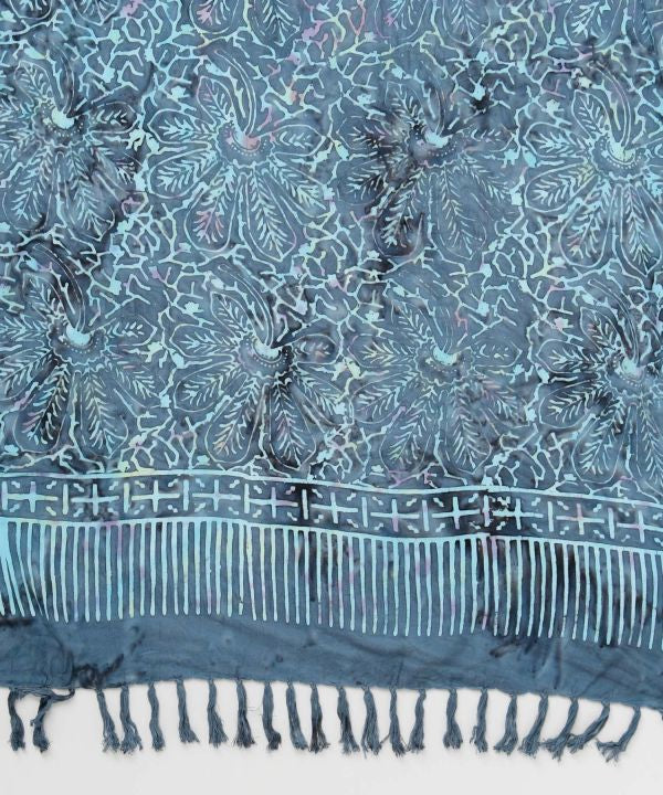 Leaf Balinese Batik Pareo Sarong by AMINA - Ametsuchi