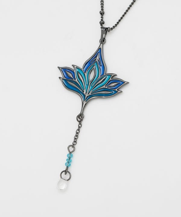 Amina x VORRUK Lotus Stained Glass Necklace
