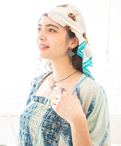 Amina x VORRUK Lotus Stained Glass Ring by AMINA - Ametsuchi