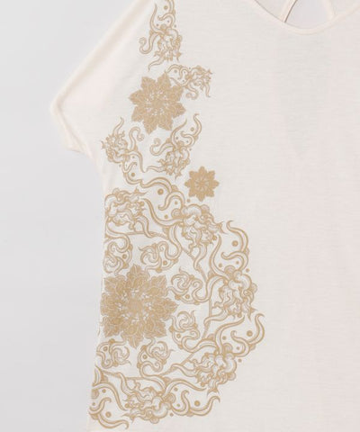 Mandala Open Back T-Shirt by AMINA - Ametsuchi
