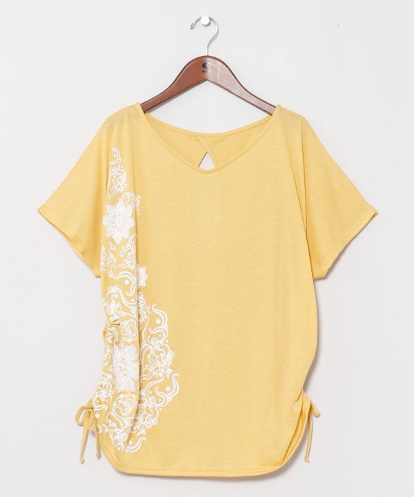 Mandala Open Back T-Shirt by AMINA - Ametsuchi