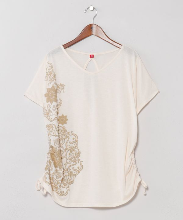 Mandala Open Back T-Shirt by AMINA - Ametsuchi