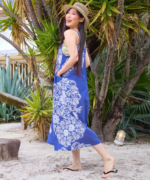 Amina Robe Salopette Mandala x VORRUK par AMINA - Ametsuchi