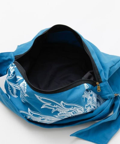 Amina x VORRUK - Floral Wind Shoulder Bag by AMINA - Ametsuchi