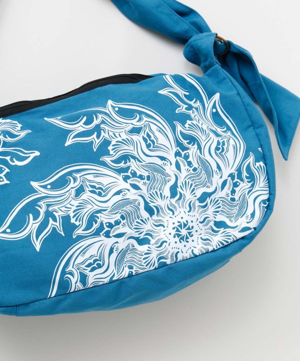 Amina x VORRUK - Floral Wind Shoulder Bag by AMINA - Ametsuchi