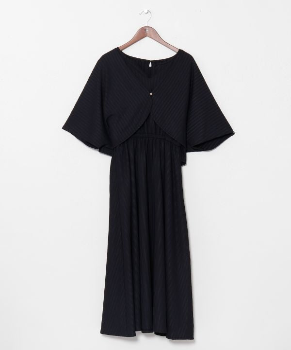 Draped Dress Cardigan Set by 欧州航路 - Ametsuchi