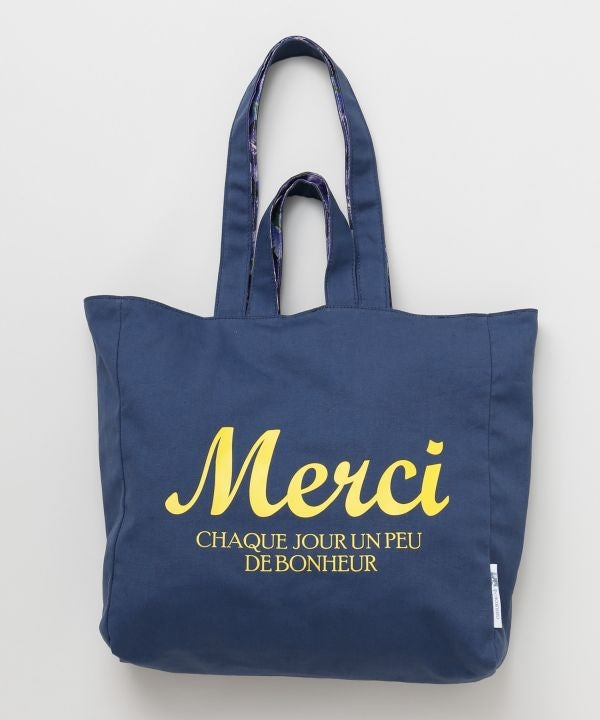 Reversible Merci Tote Bag by 欧州航路 - Ametsuchi