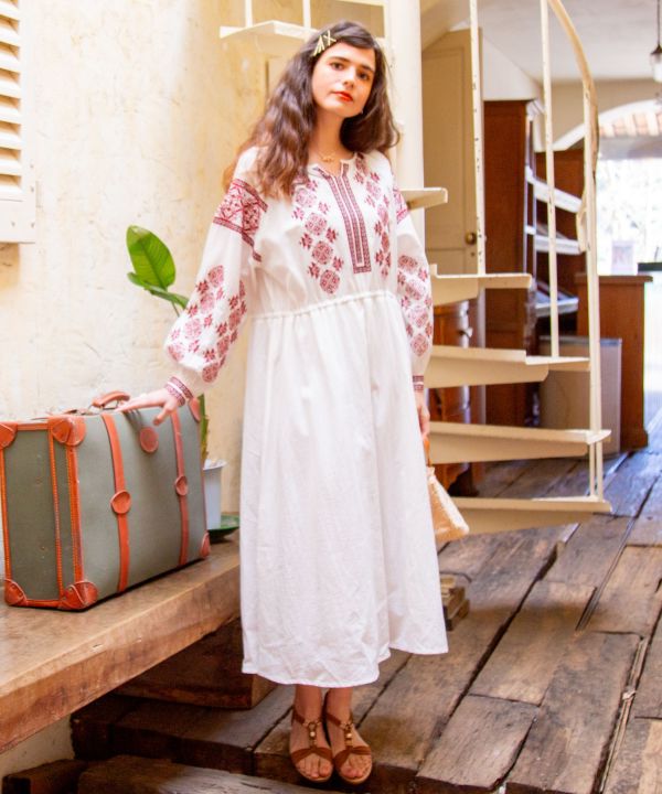 Transylvanian Embroidery Dress