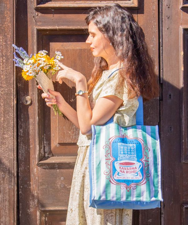 Retro Style Organic Cotton Tote Bag by 欧州航路 - Ametsuchi