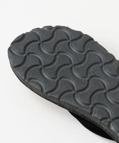 Straw Beach Flat Sandals by AMINA - Ametsuchi