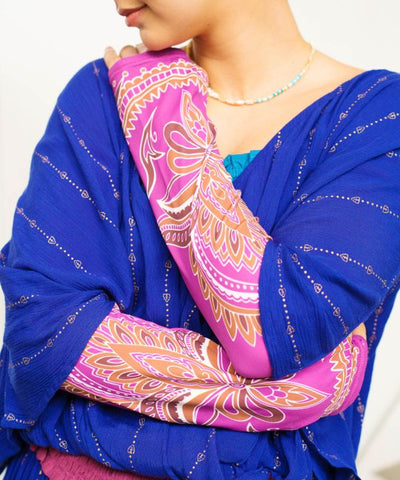 Exotic Pattern UV Protection Arm Covers by AMINA - Ametsuchi