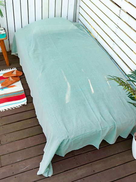 Indian Cotton Multi Purpose Cloth | 225x150cm by AMINA - Ametsuchi