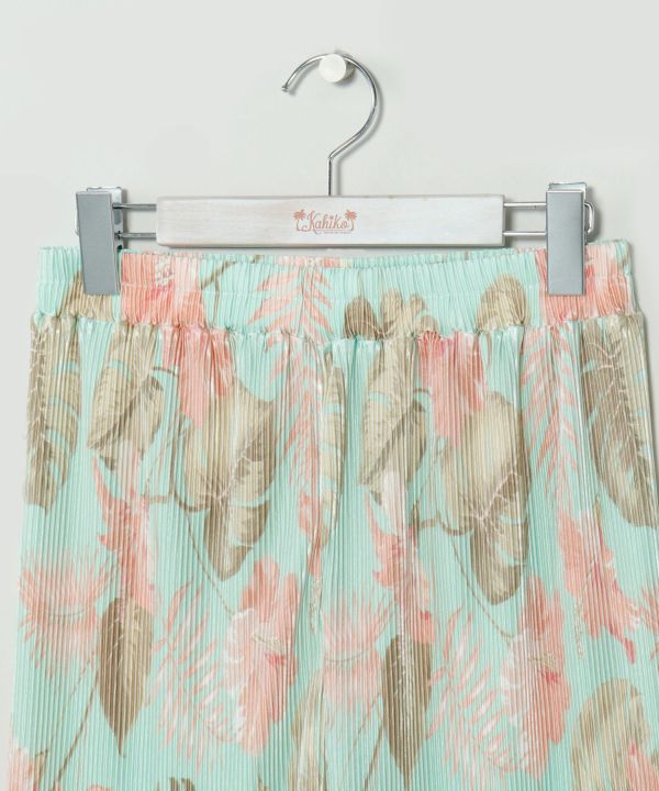 Botanical Pleated Resort Pants by Kahiko - Ametsuchi