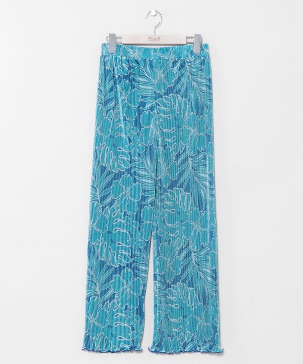 Botanical Pleated Resort Pants