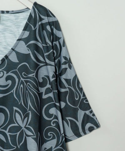 Stretch Waist Tie Top by Kahiko - Ametsuchi