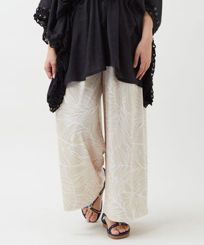 Stretch Wide Leg Pants by Kahiko - Ametsuchi