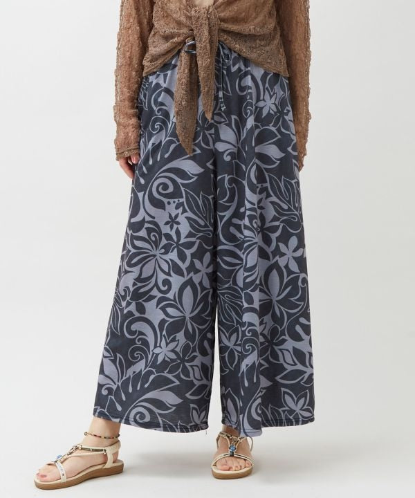 Stretch Wide Leg Pants by Kahiko - Ametsuchi