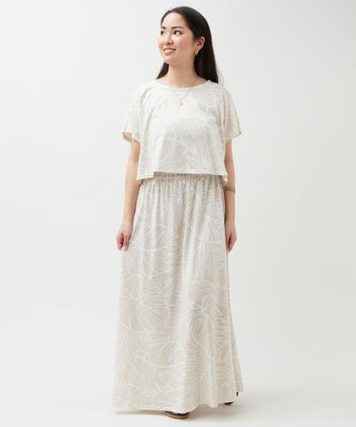 Resort Layered Dress Set by Kahiko - Ametsuchi