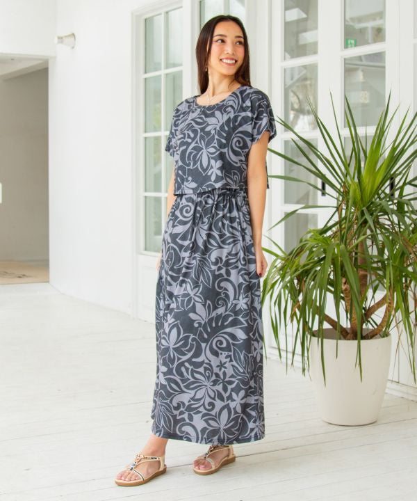 Resort Layered Dress Set by Kahiko - Ametsuchi
