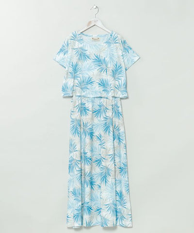 Resort Layered Dress Set by Kahiko - Ametsuchi