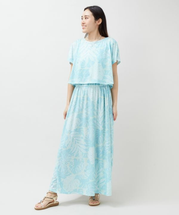 Resort Layered Dress Set by Kahiko - Ametsuchi