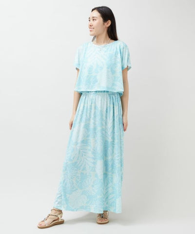 Resort Layered Dress Set by Kahiko - Ametsuchi