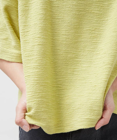 SURF＆Palms Embroidery Cropped Resort T-Shirt by Kahiko - Ametsuchi